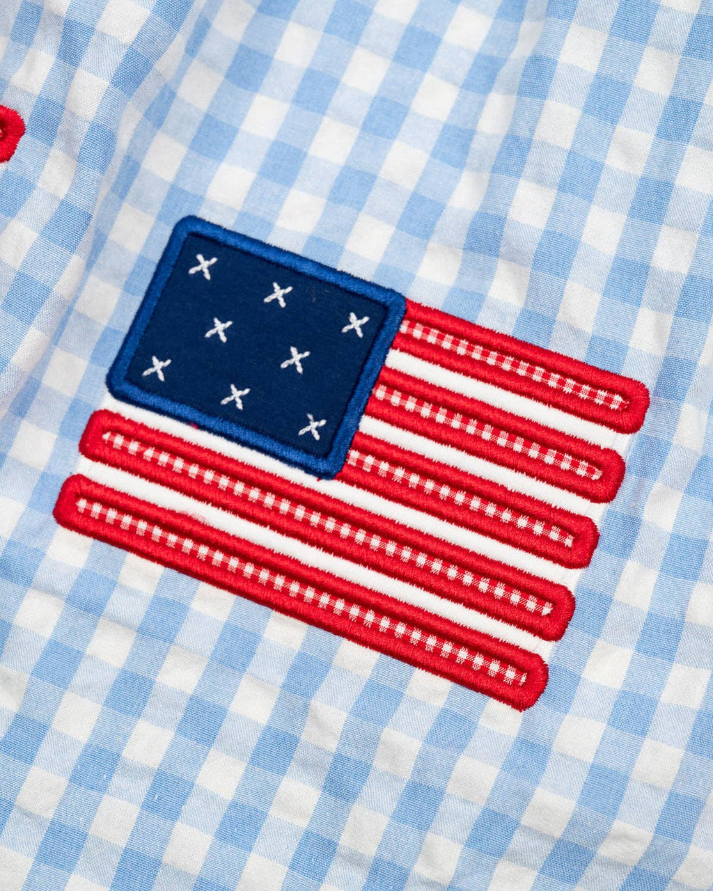 American Flag Applique Dress