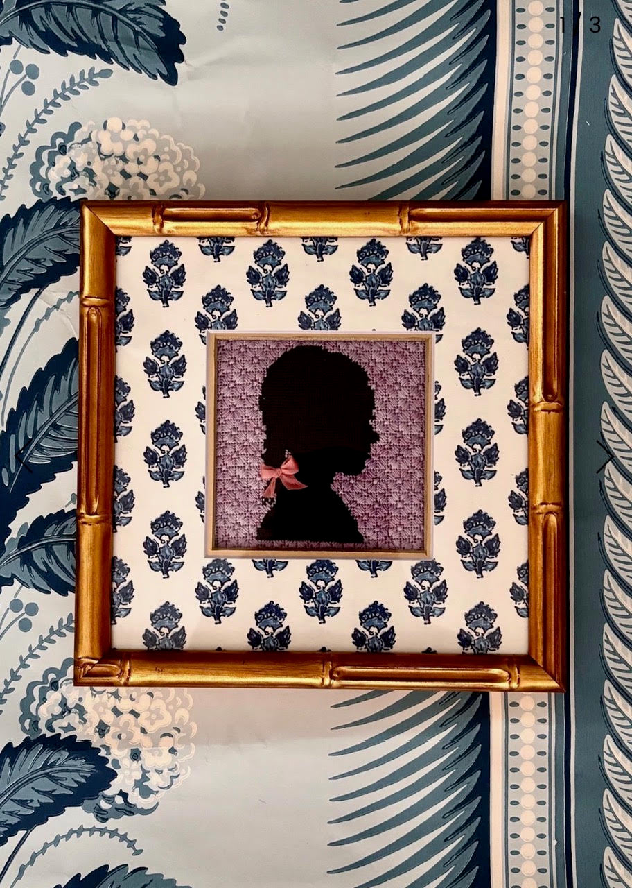 Needlepoint Canvas & Frame