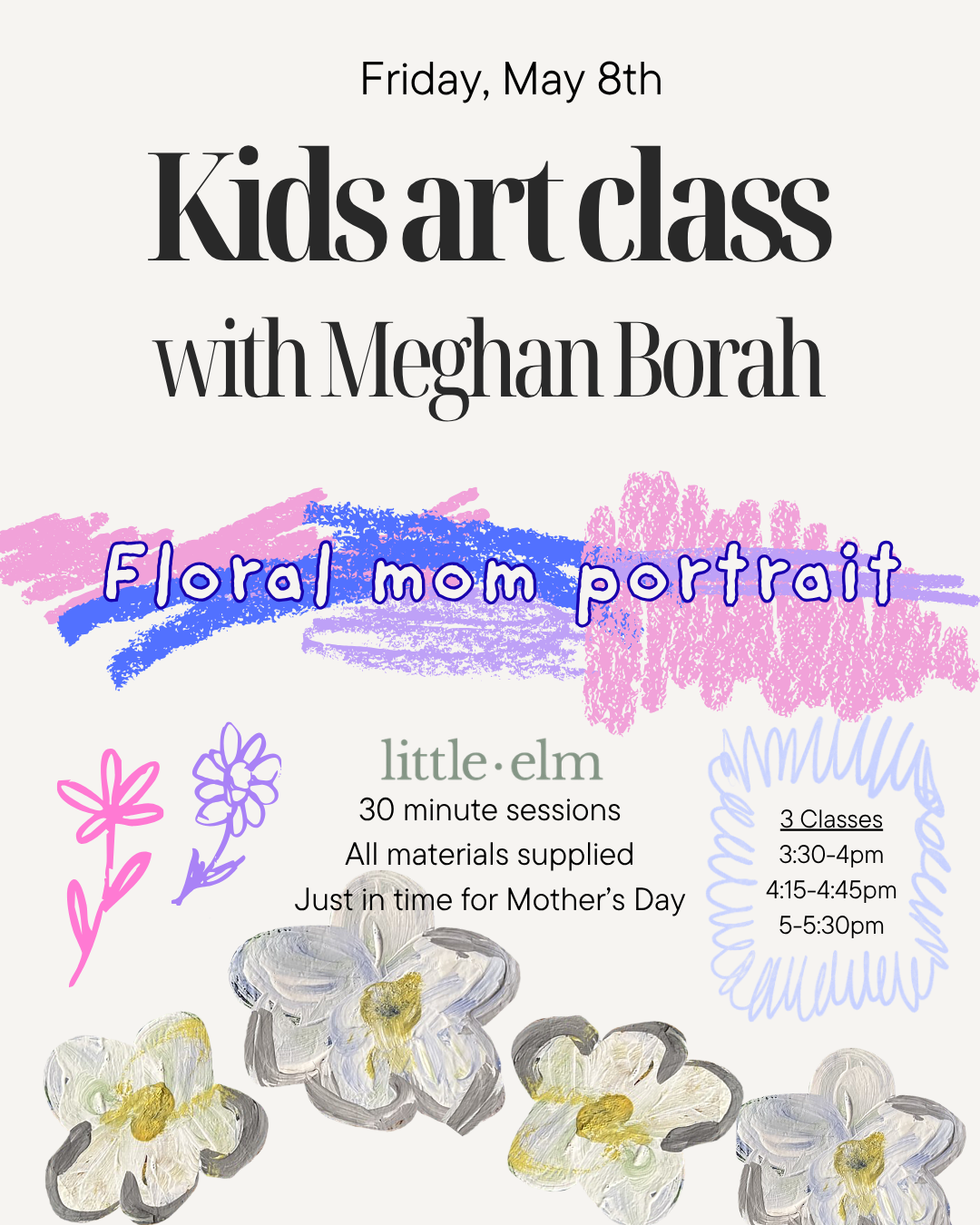 Kids paint mom x Meghan Borah