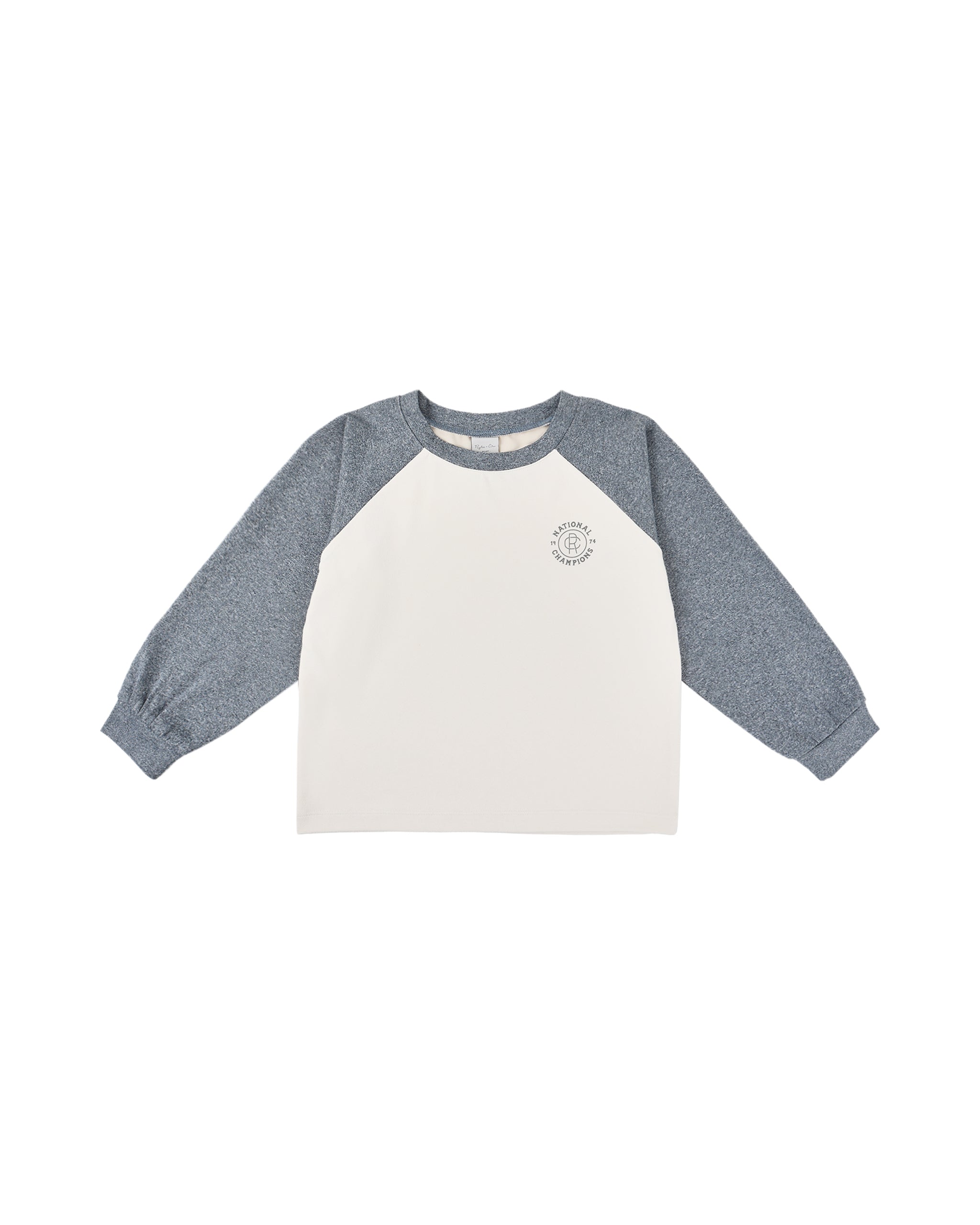 RAGLANTEE || HEATHERED NAVY